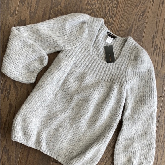 BCBGMaxAzria Sweaters - NWT BCBG puff sleeve sweater